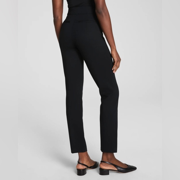 SPANX Ponte Slim Straight Pant in Classic Black. Women’s size small. Like new. - Picture 2 of 9
